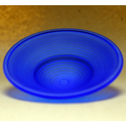 Vaschetta blu in vetro