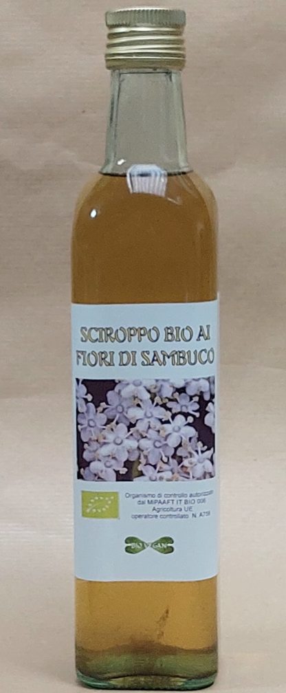 Sciroppo fiori di sambuco bio